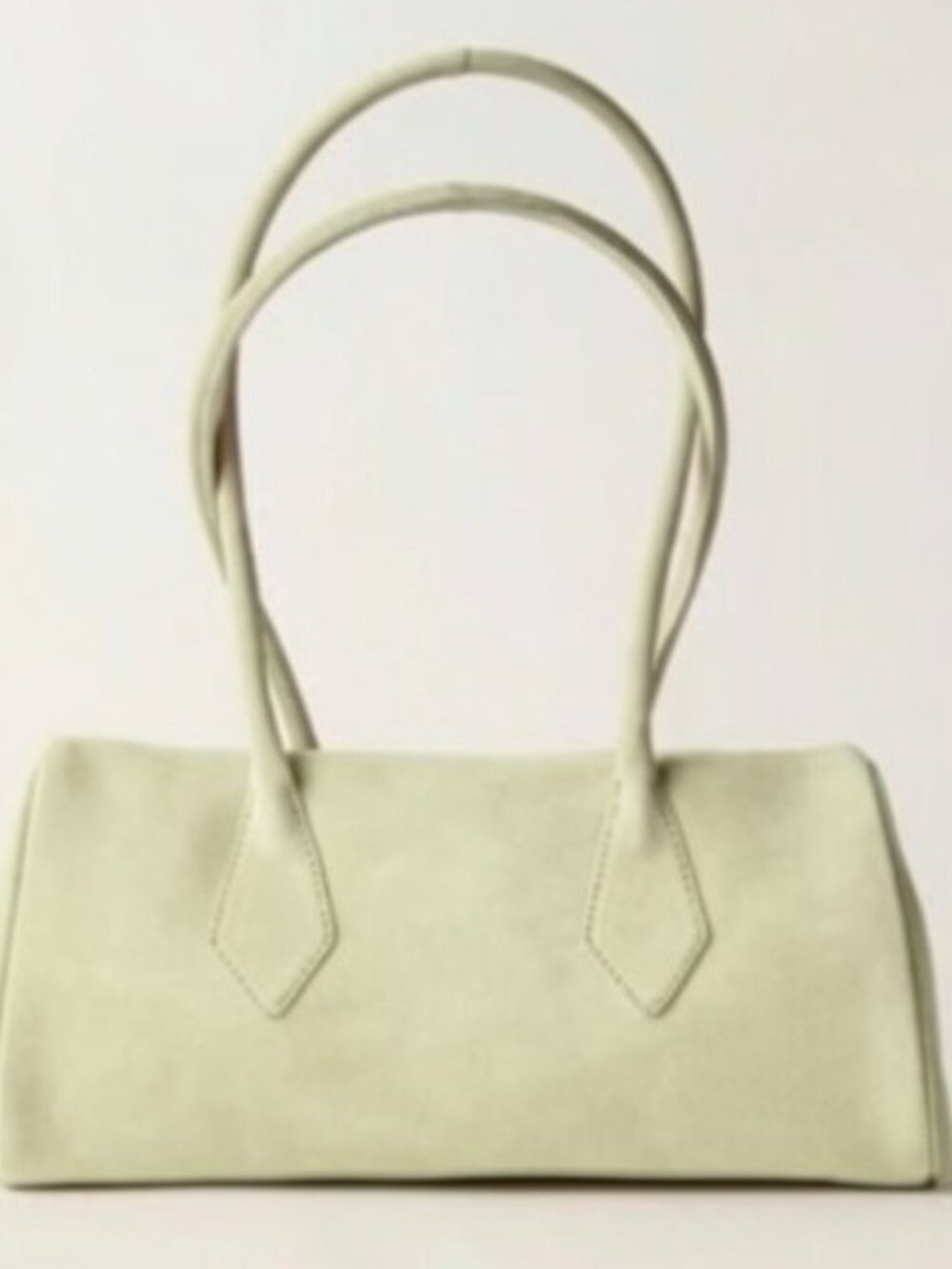 NWT Free People Sierra Suede Shoulder Bag in Whipped Butter/Canary